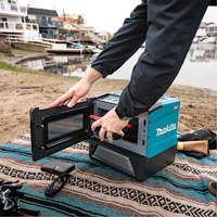 40V Max XGT Cordless Microwave Oven (Tool Only), 350 W/500 W, Black/Blue O-Max