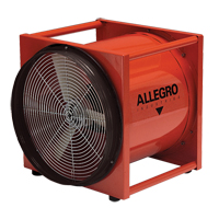 ALLEGRO INDUSTRIES Axial Blowers, 2 HP, 5500 CFM O-Max