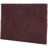 Scotch-Brite Production Hand Pads, Aluminum Oxide, 6" x 9", Very Fine Grit O-Max