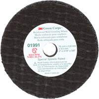 Green Corps Cut-Off Wheel, 3" x 0.188", 3/8" Arbor, Type 1, Aluminum Oxide, 35000 RPM O-Max