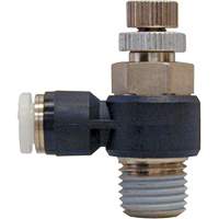 Flow Control Valve, 1/4" NPT Outlet, 150 PSI O-Max