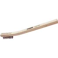 Small Cleaning Scratch Brush, Stainless Steel, 3" x 7" Wire Rows, 7-1/2" Long O-Max
