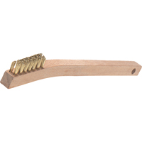 V-trim Small Handle Scratch Brushes, Steel, 3 x 7 Wire Rows, 7-7/8" Long O-Max