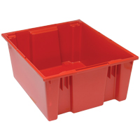 Contenants Stack & Nest, 10" x 23,5" x 19,5", Rouge CC332 | O-Max