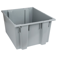 Contenants Stack & Nest, 13" x 23,5" x 19,5", Gris O-Max