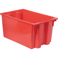 Contenants Stack & Nest, 12" x 23,5" x 15,5", Rouge CC338 | O-Max