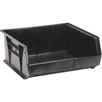 Environmentally Friendly Recycled Bin, 11" W x 5" H x 10-7/8" D, Black O-Max