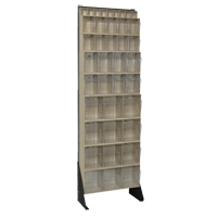 Tip-Out Bins Stand, 23-5/8" W x 8" D x 75" H, 36 Drawers O-Max