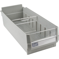 Tiroirs de rechange pour armoires robustes pour pi&egrave;ces KPC-HD, Plastique, 6-1/2" la x 14-4/5" p, 4" h, Gris O-Max