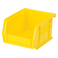 Bac empilable & &agrave; suspendre, 4-1/8" la, 3" h x 5-3/8" p, Jaune O-Max