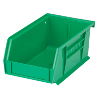 Stack & Hang Bin, 4-1/8" W x 3" H x 7-3/8" D, Green O-Max