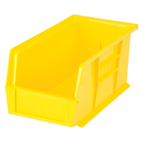 Bac empilable & &agrave; suspendre, 5-1/2" la, 5" h x 10-7/8" p, Jaune O-Max