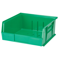 Bac empilable & &agrave; suspendre, 11" la, 5" h x 10-7/8" p, Vert O-Max