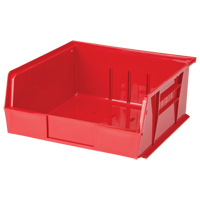 Bac empilable & &agrave; suspendre, 11" la, 5" h x 10-7/8" p, Rouge O-Max