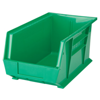 Bac empilable & &agrave; suspendre, 8-1/4" la, 7" h x 14-3/4" p, Vert O-Max