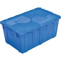 Bac emboîtable FP243C FliPak, 26,9" x 16,9" x 12,1", Bleu O-Max