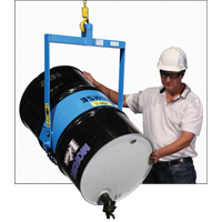 Leveurs de baril - Inclinaison manuelle, Baril de 55 gal. US (45 gal. imp.), Capacit&eacute; 800 lb/363 kg O-Max