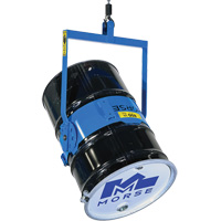 Ensemble de l&egrave;ve-baril manuel inclinable, Baril de 55 gal. US (45 gal. imp.), Capacit&eacute; 800 lb/363 kg O-Max