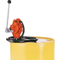 Pompes &agrave; transfert, Thermoplastique, 32 oz/course, Pour barils de 55 gal./33 gal. O-Max