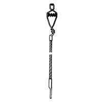 Light-Duty Bonding & Grounding Wire Assemblies - Alligator Clip & 1/4" Terminal Connectors O-Max