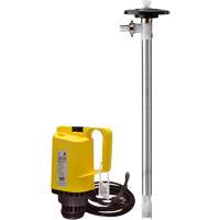 Electric Drum Pumps, Aluminum, 54.5 GPM O-Max