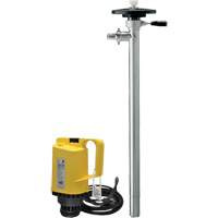 Electric Drum Pumps, Stainless Steel, 51 GPM O-Max