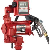 Pompes &agrave; palettes, rotatives & utilitaires, c.a., 115 V, 20 gal./min O-Max