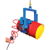 BASCULE BARIL POUDRE MOTEUR AIR, Baril de 55 gal. US (45 gal. imp.), Capacit&eacute; 1500 lb/680 kg O-Max