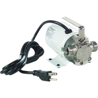 Pompes de transfert &agrave; amorçage automatique, non submersibles en laiton plaque - Pompe seulement, 115 V, 360 gal./h, 1/10 CV O-Max