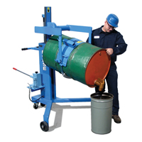 Basculeur - palettiseurs pour barils, 55 gal. US (45 gal. imp.) O-Max