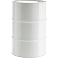 Steel Drums, 55 US gal (45.8 imp. Gal.), Lined, White, Closed Top, 1A1/Y1.8/300, 16 Gauge O-Max