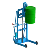 Vertical-Lift MORSPEED Drum Stacker, For 30 - 85 US Gal. (25 - 70 Imperial Gal.) O-Max