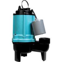 Pompe d'&eacute;gouts &eacute;lectrique, 115 V, 11 A, 120 gal./min, 1/2 CV O-Max