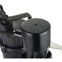 Pompe de puisard submersible thermoplastique, 2560 gal./h, 115 V, 4,6 A, 1/3 CV O-Max