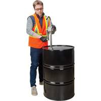 Pompe rotative pour baril, Acier inoxydable, Pour capacit&eacute; 55 gal., 12 oz/course O-Max