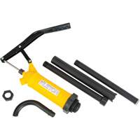 Pompe &agrave; baril de type levier, Polypropyl&egrave;ne, 14 oz/course, Pour barils de 5-55 gal. O-Max