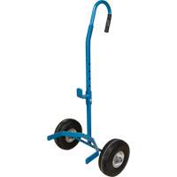Chariot &agrave; cylindres, Roues Anticrevaison, Base de 15-1/2" W x 14-1/4" L, 600 lb O-Max
