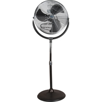 Ventilateur sur pi&eacute;destal haute vitesse, Commercial, 3 Vitesses, Diam&egrave;tre de 20" O-Max