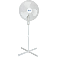 Ventilateur oscillant sur socle, Commercial, 3 Vitesses, Diamètre de 18" EA551 | O-Max