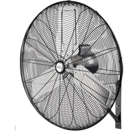 Non-Oscillating Wall Fan, Industrial, 30" Dia., 2 Speeds EA648 | O-Max