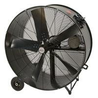 Ventilateur tambour robuste et fixe à courroie, 2 Vitesses, Diamètre de 42" EA662 | O-Max
