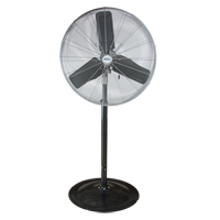 Waterproof Motor Misting & Oscillating Pedestal Fan, Heavy-Duty, 3 Speed, 30" Diameter O-Max