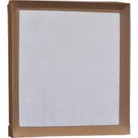 Filtre jetable, Boîte, 12" la x 2" p x 24" h O-Max