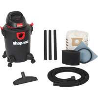 DIY & Workshop Series Shop Vacuum, Wet-Dry, 3.5 HP, 6 US Gal. (22.7 Litres) EB350 | O-Max