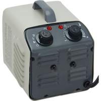 Personal Metal Shop Heater with Thermostat, Fan, Electric O-Max