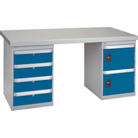 Steel Wood-Filled Workbench Tops O-Max