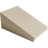 All-Welded Concorde - Heavy-Duty Lockers Sloping Top, 1 Bank, 18" D x 12" W x 6" H, Beige, Steel O-Max