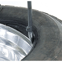 D&eacute;monte-pneu pour pneu sans chambre &agrave; air service lourd T45A, 37" lo, 4,6 lb O-Max
