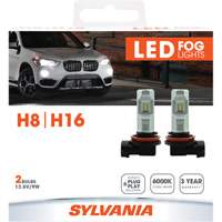 H8 Headlight Bulb, LED, 12.8 W/9 W, White O-Max