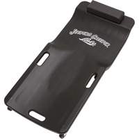 Sommier noir &agrave; profil bas, en plastique robuste O-Max